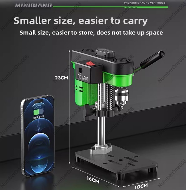 Benchtop Drill Press Mini Variable Speed - Mini-boormachine voor op tafel 220V 350W,