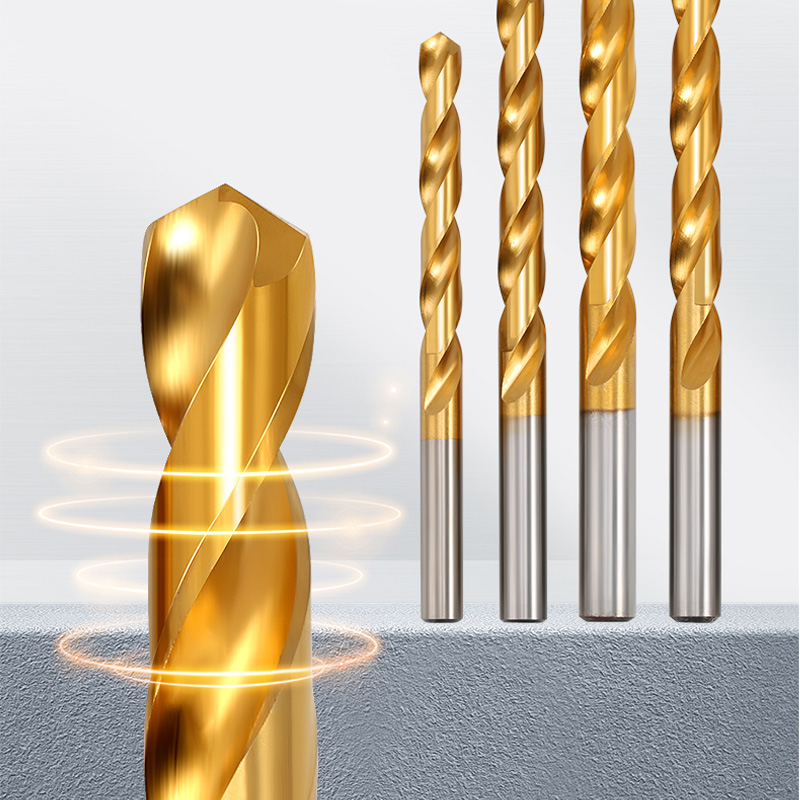 Step Drill Bit Set Titanium Hss Cobalt - HSS spiraalboren set titanium gecoate boor