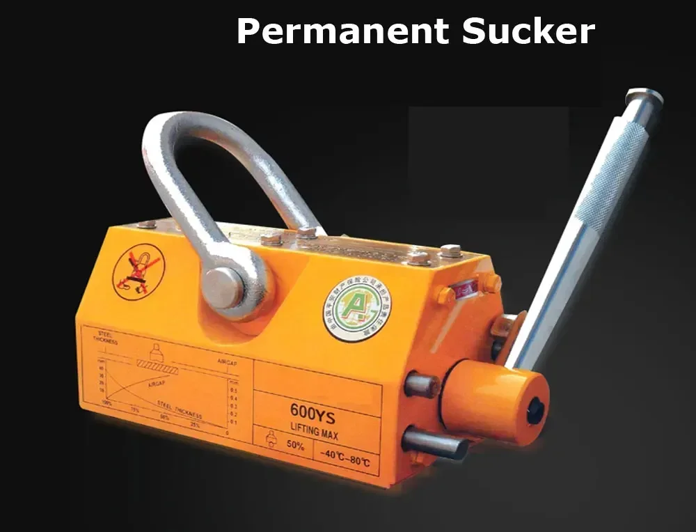 Nieuwe 600KG (1800 lbs) handma - Magnetic Lifter Permanent Crane Hoist 600Kg recensie en prijs