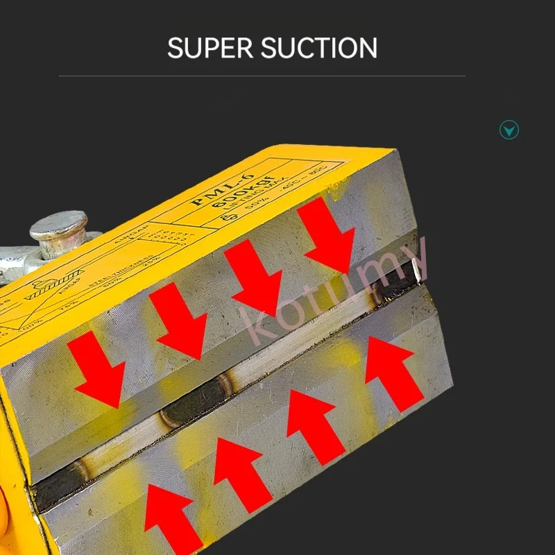 600 kg staal permanente magnet - Magnetic Lifter Permanent Crane Hoist 600Kg recensie en prijs