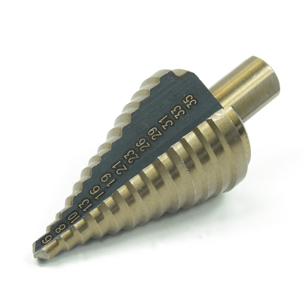 5 Stuks Pagode Stap Boren HSS  - Step Drill Bit Set Titanium Hss Cobalt recensie en prijs
