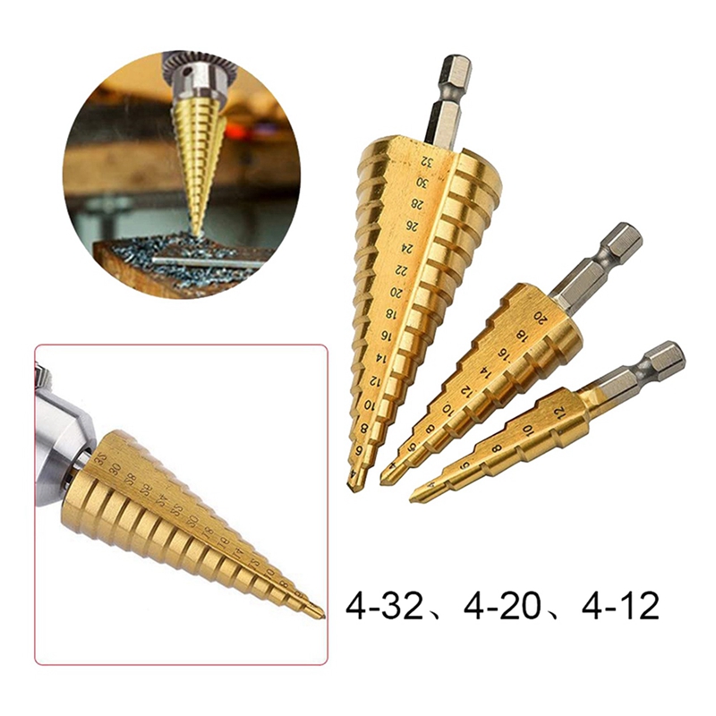 A23T HSS Trapboorset van 30 st - Step Drill Bit Set Titanium Hss Cobalt recensie en prijs