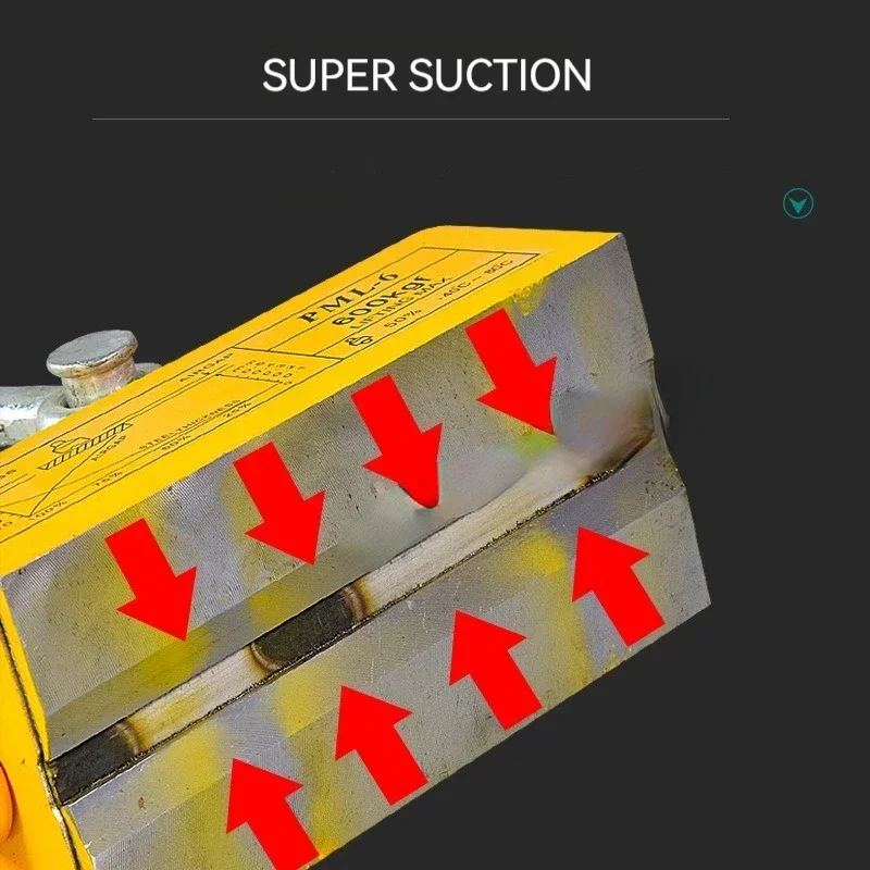 Hot Sales600Kg Staal Permanent - Magnetic Lifter Permanent Crane Hoist 600Kg recensie en prijs