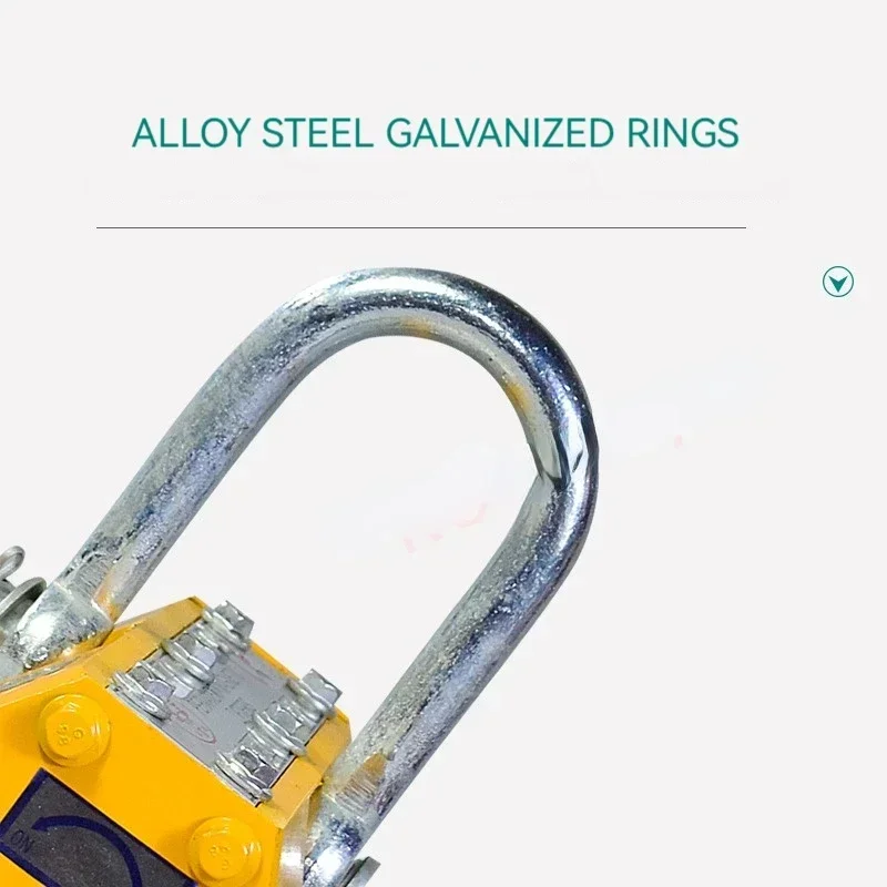 Hot Sales600Kg Staal Permanent - Magnetic Lifter Permanent Crane Hoist 600Kg recensie en prijs