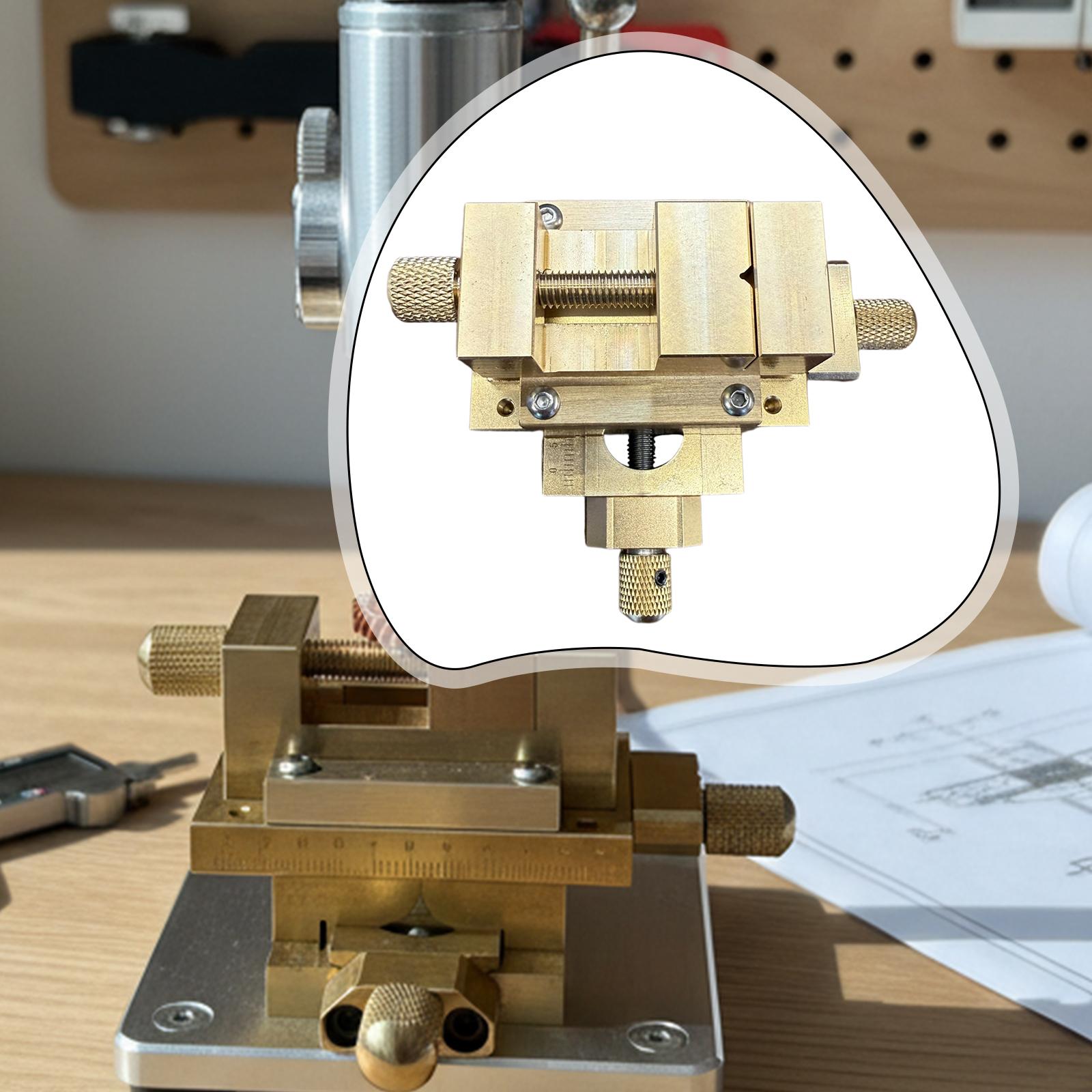 Compacte metalen pers- en schu - Cross Slide Vise Table Bench Drill Press recensie en prijs