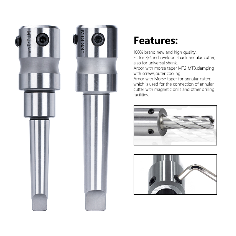 Xcan Morse Conus Arbor MT2/MT3 - Annular Cutter Arbor Morse Taper Mt2 Mt3 recensie en prijs