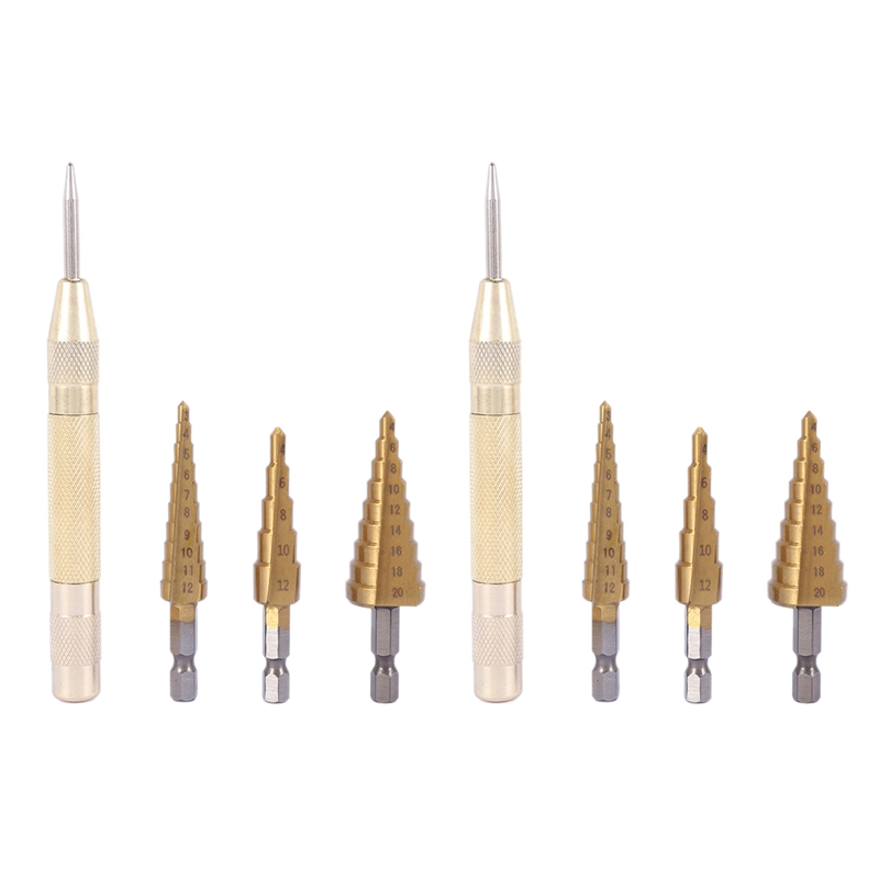 A23T, set van 6 HSS-titanium t - Step Drill Bit Set Titanium Hss Cobalt recensie en prijs