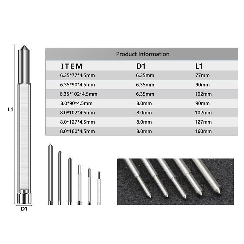 XCAN 6.35/8mm TCT Ringzaag Pil - Pilot Pin For Annular Cutter Center Pin recensie en prijs