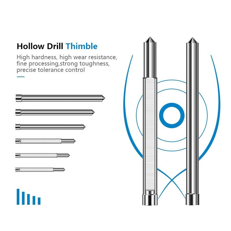 XCAN 6.35/8mm TCT Ringzaag Pil - Pilot Pin For Annular Cutter Center Pin recensie en prijs